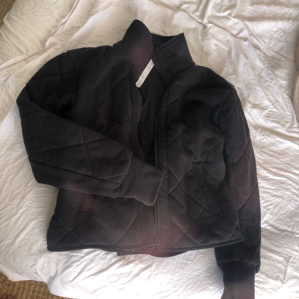 Lululemon forever warm bomber jacket size 10